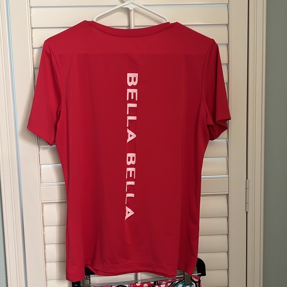 NWOT Pickleball Bella Dink Skort SZ2 Bella Tee SZM and Hat One Size In Pink - Picture 4 of 7